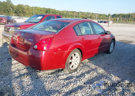 2006 Nissan Maxima 3.5 Sl from USA, damaged, VIN 1N4BA41E66C832561